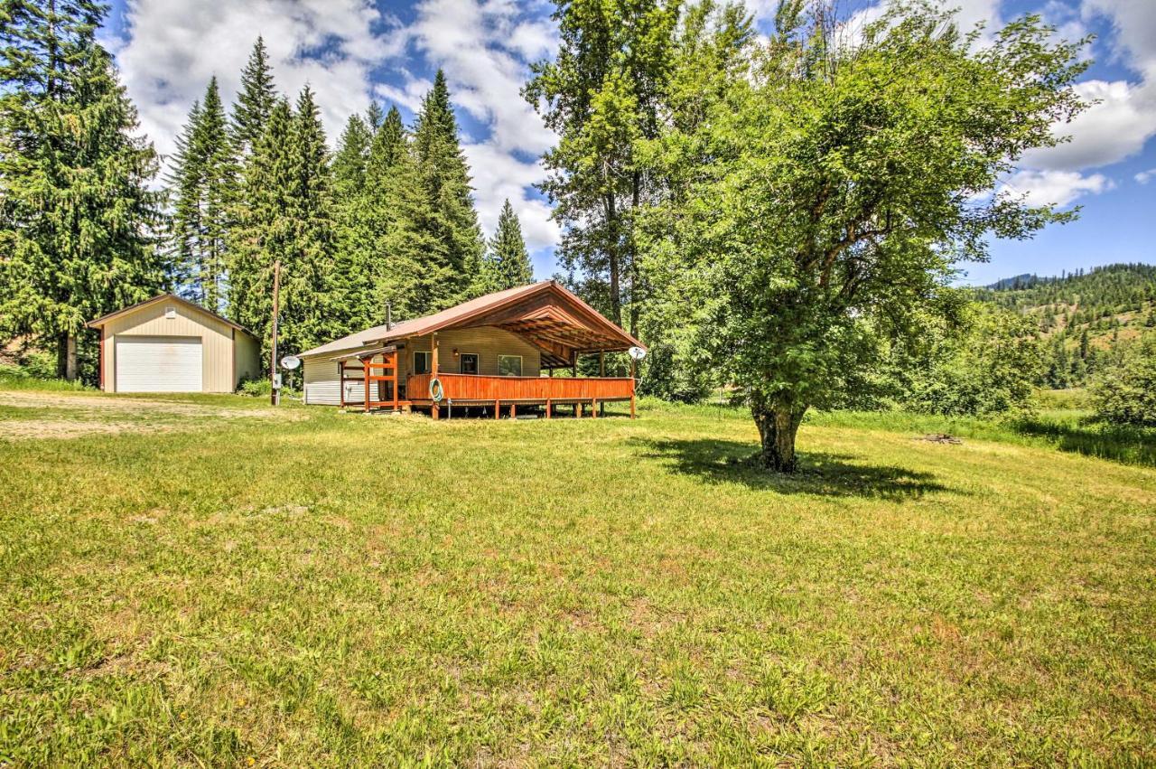 Private 2-Acre Retreat With Mtn Views, Walk To River Saint Maries Екстериор снимка