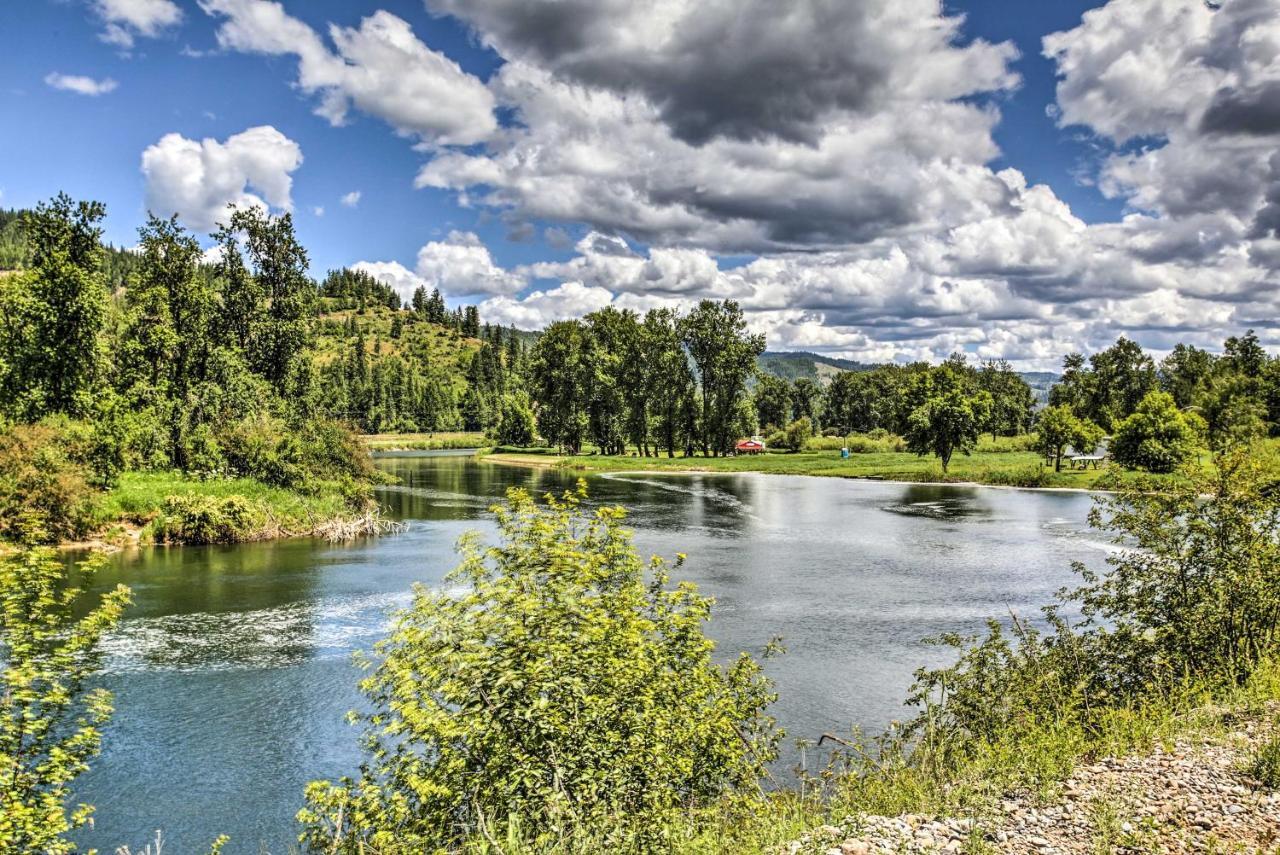Private 2-Acre Retreat With Mtn Views, Walk To River Saint Maries Екстериор снимка